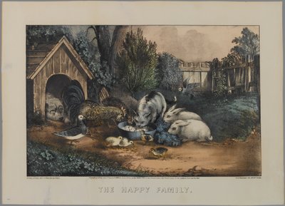 The Happy Family by N. and Ives, J.M. Currier